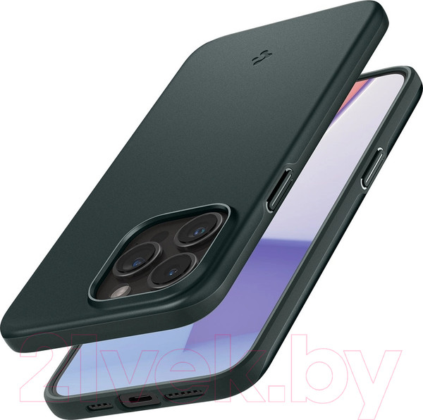 Изображение товара Чехол-накладка Spigen Thin Fit для iPhone 15 Pro Max / ACS06548 (зеленый)