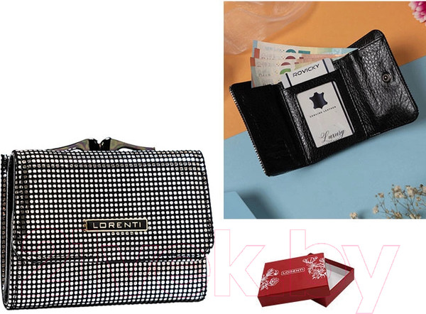 Изображение товара Портмоне Cedar Lorenti / 55287-CEK (черный)