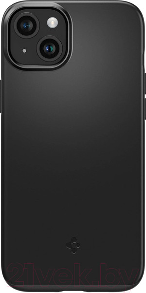 Изображение товара Чехол-накладка Spigen Thin Fit для iPhone 15 / ACS06776 (черный)