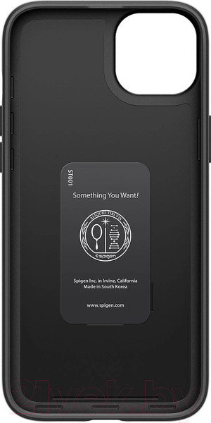 Изображение товара Чехол-накладка Spigen Thin Fit для iPhone 15 / ACS06776 (черный)