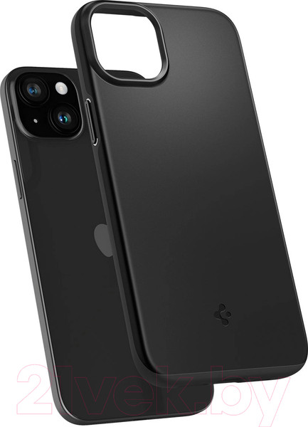 Изображение товара Чехол-накладка Spigen Thin Fit для iPhone 15 / ACS06776 (черный)