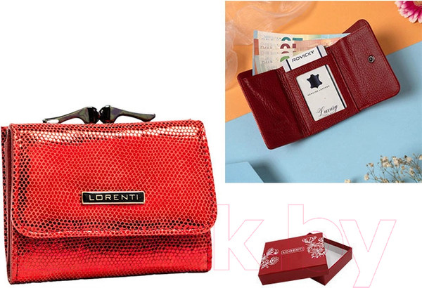 Изображение товара Портмоне Cedar Lorenti / 55287-CEK (красный)