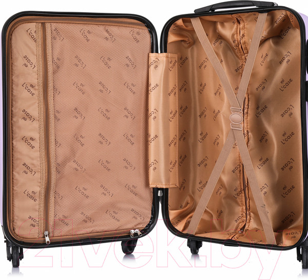 Изображение товара Чемодан на колесах L'case Krabi BCP-1202 (S, лиловый)