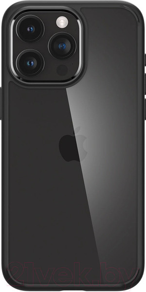 Изображение товара Чехол-накладка Spigen Ultra Hybrid для iPhone 15 Pro Max / ACS06570 (черный)