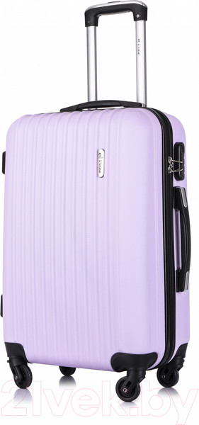 Изображение товара Чемодан на колесах L'case Krabi BCP-1202 (L, лиловый)