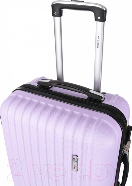 Изображение товара Чемодан на колесах L'case Krabi BCP-1202 (L, лиловый)