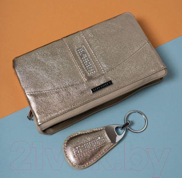 Изображение товара Портмоне Cedar Lorenti / 76121-MPL-9269 (светло-золотой)