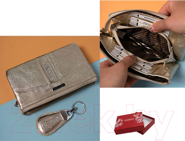 Изображение товара Портмоне Cedar Lorenti / 76121-MPL-9269 (светло-золотой)