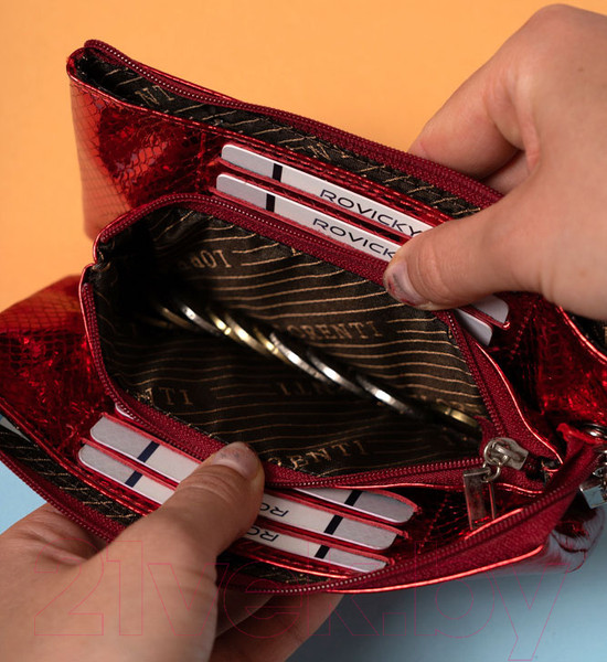 Изображение товара Портмоне Cedar Lorenti / 76121-MSD-9306 (красный)