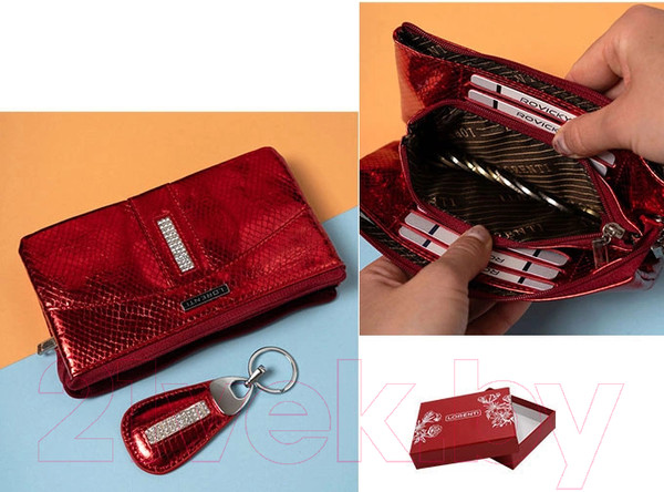 Изображение товара Портмоне Cedar Lorenti / 76121-MSD-9306 (красный)