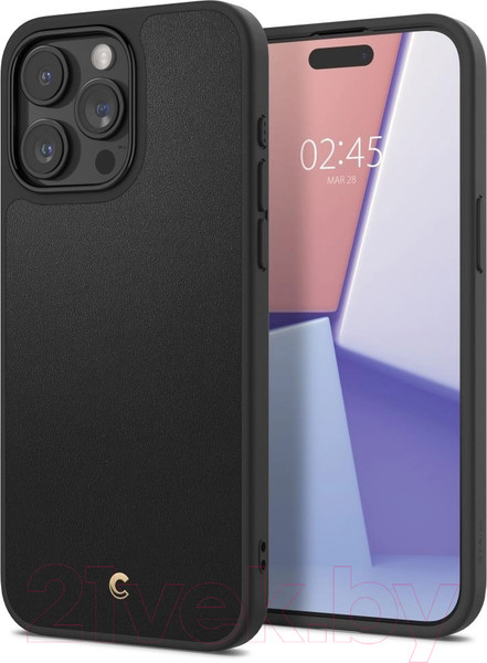 Изображение товара Чехол-накладка Spigen Cyrill Kajuk Mag для iPhone 15 Pro Max / ACS06632 (черный)