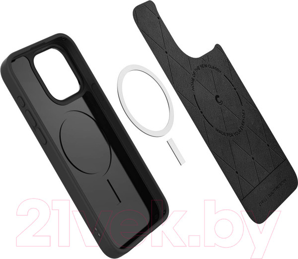 Изображение товара Чехол-накладка Spigen Cyrill Kajuk Mag для iPhone 15 Pro Max / ACS06632 (черный)