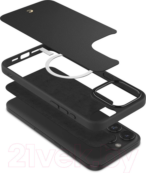 Изображение товара Чехол-накладка Spigen Cyrill Kajuk Mag для iPhone 15 Pro Max / ACS06632 (черный)