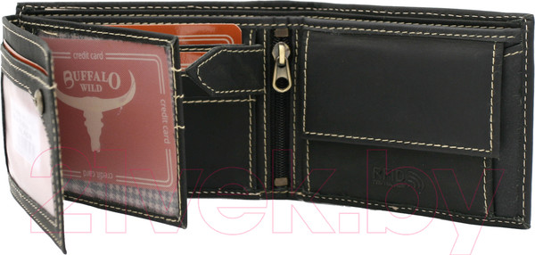 Изображение товара Портмоне Cedar Buffalo Wild / RM-24-15-BAW-5672 (черный)
