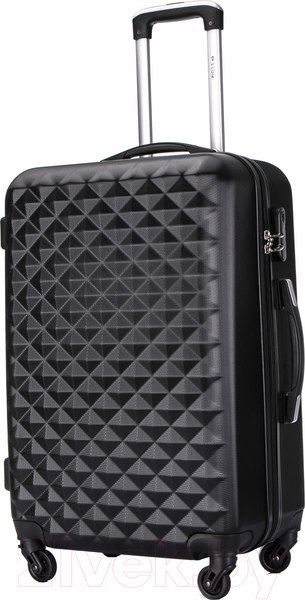 Изображение товара Чемодан на колесах L'case Phatthaya BCP-1202 (L, черный)