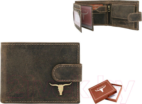 Изображение товара Портмоне Cedar Buffalo Wild / RM-24-15L-BAW-5702 (коричневый)