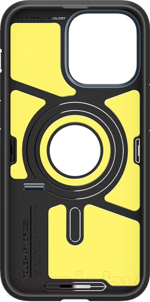 Изображение товара Чехол-накладка Spigen Tough Armor MagFit для iPhone 15 Pro Max / ACS06595 (Metal Slate)