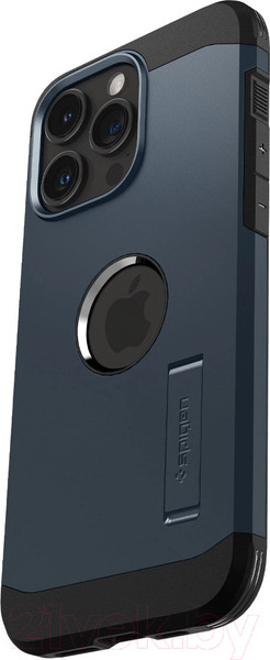 Изображение товара Чехол-накладка Spigen Tough Armor MagFit для iPhone 15 Pro Max / ACS06595 (Metal Slate)