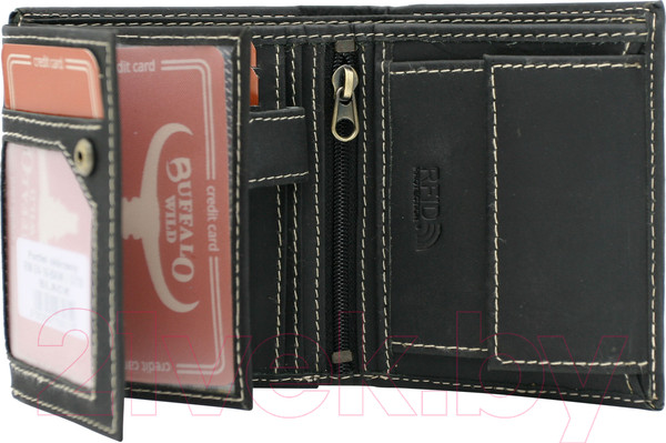 Изображение товара Портмоне Cedar Buffalo Wild / RM-24-16-BAW-5719 (черный)