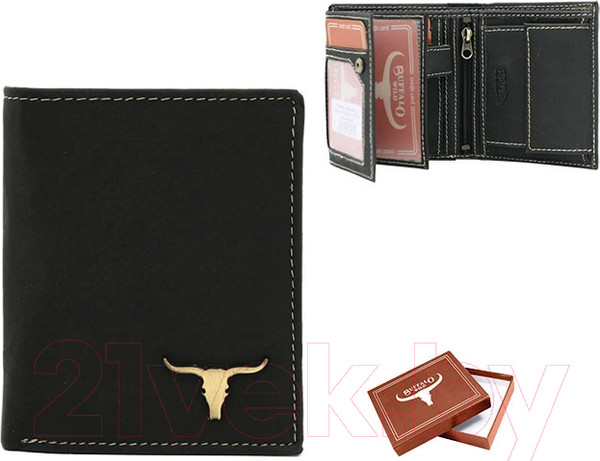 Изображение товара Портмоне Cedar Buffalo Wild / RM-24-16-BAW-5719 (черный)