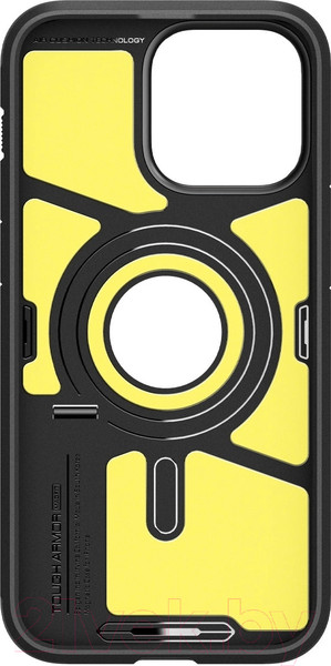 Изображение товара Чехол-накладка Spigen Tough Armor MagFit для iPhone 15 Pro / ACS06733 (черный)