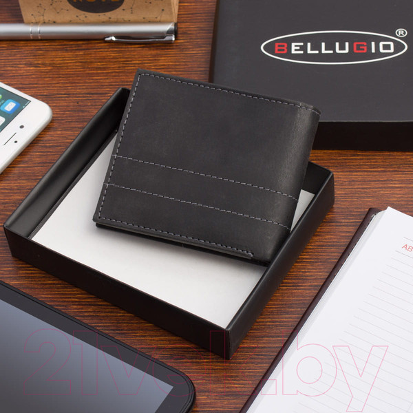Изображение товара Портмоне Bellugio ZM-116R-035 (черный)