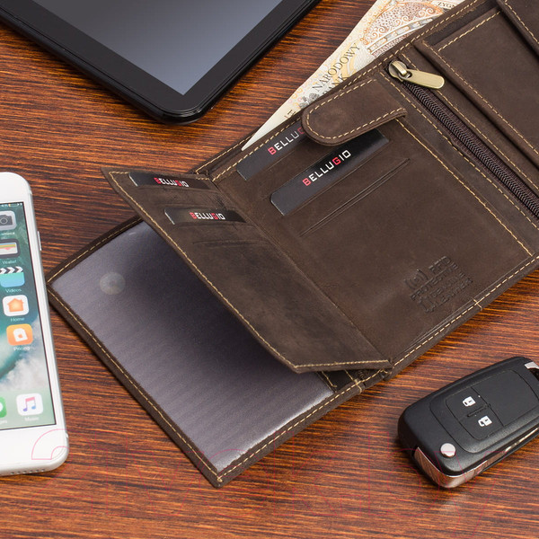 Изображение товара Портмоне Bellugio ZM-116R-123A (коричневый)