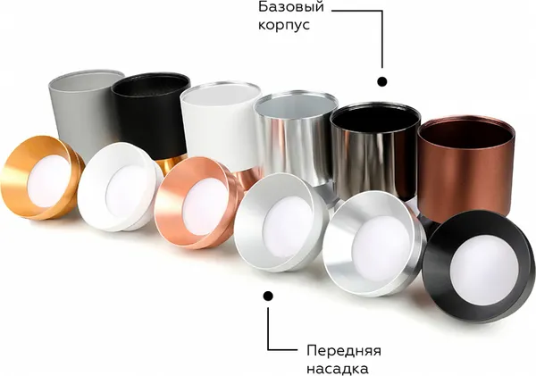 Изображение товара Кольцо декоративное для светильника Ambrella N7034 PYG (желтое золото)