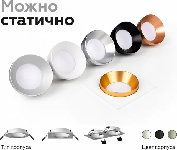 Изображение товара Кольцо декоративное для светильника Ambrella N7034 PYG (желтое золото)