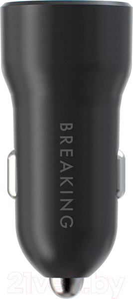 Изображение товара Адаптер питания автомобильный Breaking А02 USB-C / 23180 (черный)
