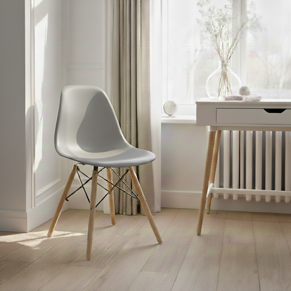 Изображение товара Стул Mio Tesoro Бари SC-001  (светло-серый/дерево)