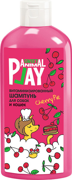 Изображение товара Шампунь для животных ЭкоПром Animal Play Sweet Вишневый пай AP05-00950 (300мл)