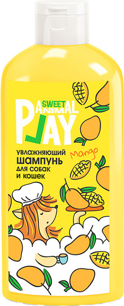 Изображение товара Шампунь для животных ЭкоПром Animal Play Sweet Тропический манго AP05-00910 (300мл)