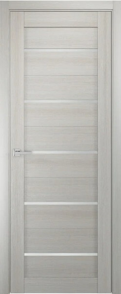 Изображение товара Дверь межкомнатная SMART Квадро 5 ДО 70x200 (сатинато/перламутр)