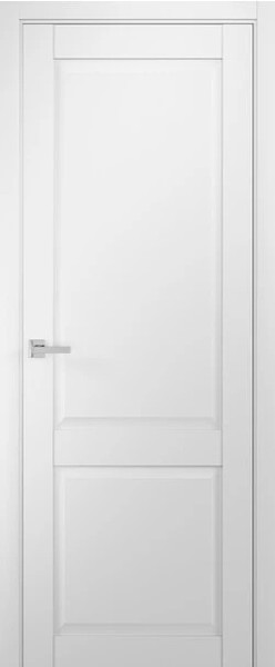Изображение товара Дверь межкомнатная SMART Классик 02 ДГ 60x200 (белый шелк)