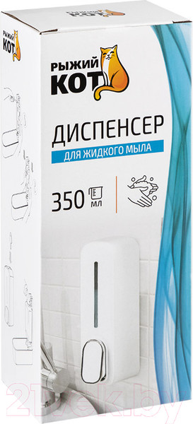 Изображение товара Дозатор Рыжий кот B0922 / 107869 (белый)