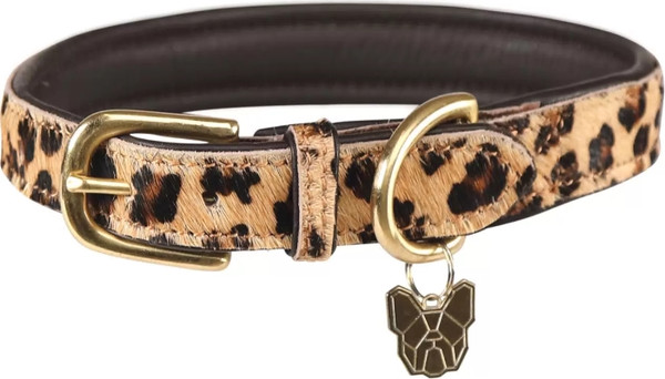 Изображение товара Ошейник Digby & Fox Сафари / 6645/LEOPARD/XXS (кожа/леопард)