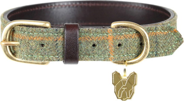 Изображение товара Ошейник Digby & Fox Шерлок Холмс / 6632/R/Y/BCHK/XXL (твидовый)