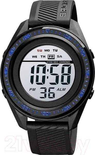Изображение товара Часы наручные мужские Skmei 1638 (черный/белый)
