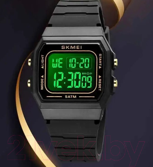 Изображение товара Часы наручные мужские Skmei 1683 (черный/золото)