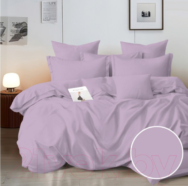 Изображение товара Комплект постельного белья Alleri Перкаль Elite 1.5сп (орхидея)