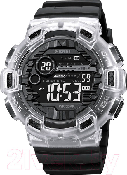 Изображение товара Часы наручные мужские Skmei 2110 (черный/белый)