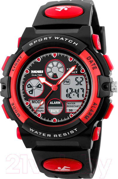 Изображение товара Часы наручные мужские Skmei 1163 (красный)