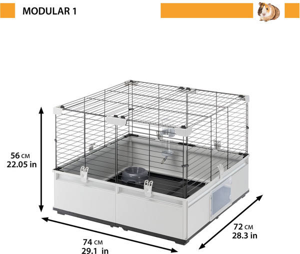 Изображение товара Клетка для грызунов Ferplast Modular 1 / 57044217