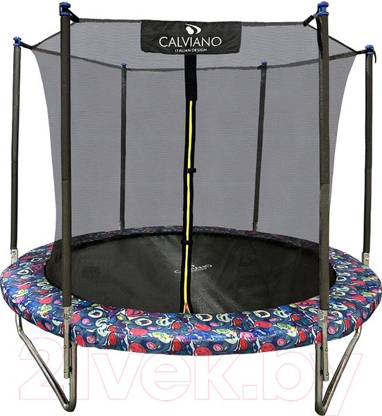 Изображение товара Батут Calviano 252см Inside Smile (с внутренней сеткой)