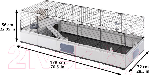 Изображение товара Клетка для грызунов Ferplast Modular 4 / 57044717
