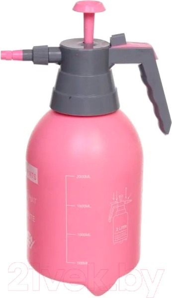 Изображение товара Опрыскиватель помповый ДоброСад Лепесток (2л, розовый)