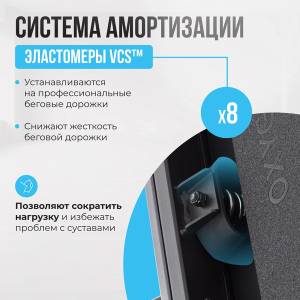 Изображение товара Электрическая беговая дорожка Oxygen Fitness Cobalt Lcd Pro