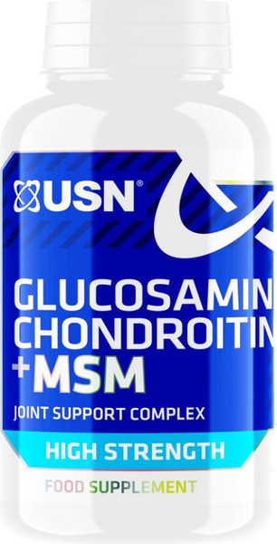 Изображение товара Комплексная пищевая добавка USN Glucosamine Chondroitin MSM (90шт)