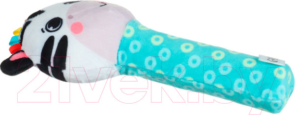 Изображение товара Погремушка Крошка Я Зебра - пищалка / 10423576